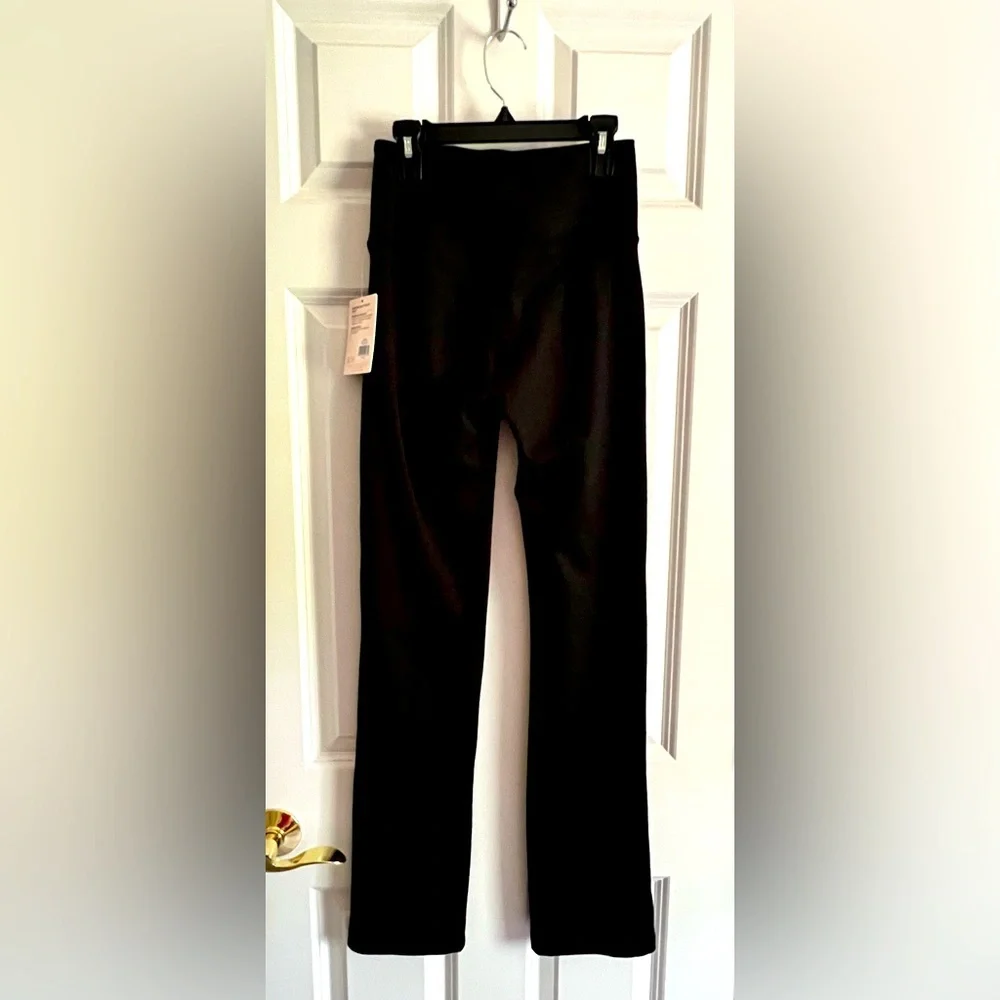 NWT Danskin Super Sculpt Boot Leggings Black XS - Picture 2 of 5